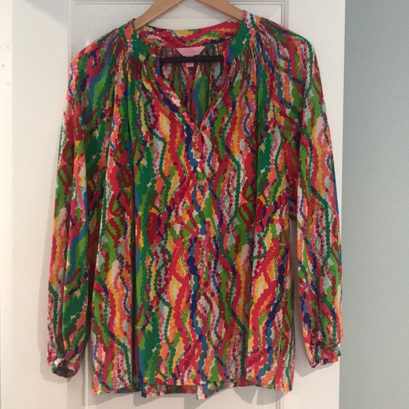 Lilly Pulitzer Tops - Lilly Pulitzer Elsa Top